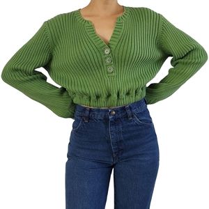 Vintage Jones New York Sport Cropped Sweater